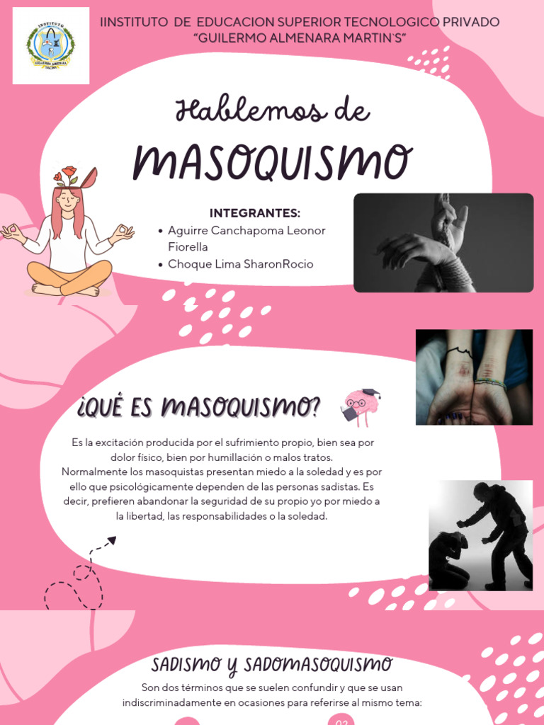 Definición y Tipos de Masoquismo | PDF | Sadomasoquismo | Amor