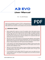 A3Evo User Manual v1.0 en