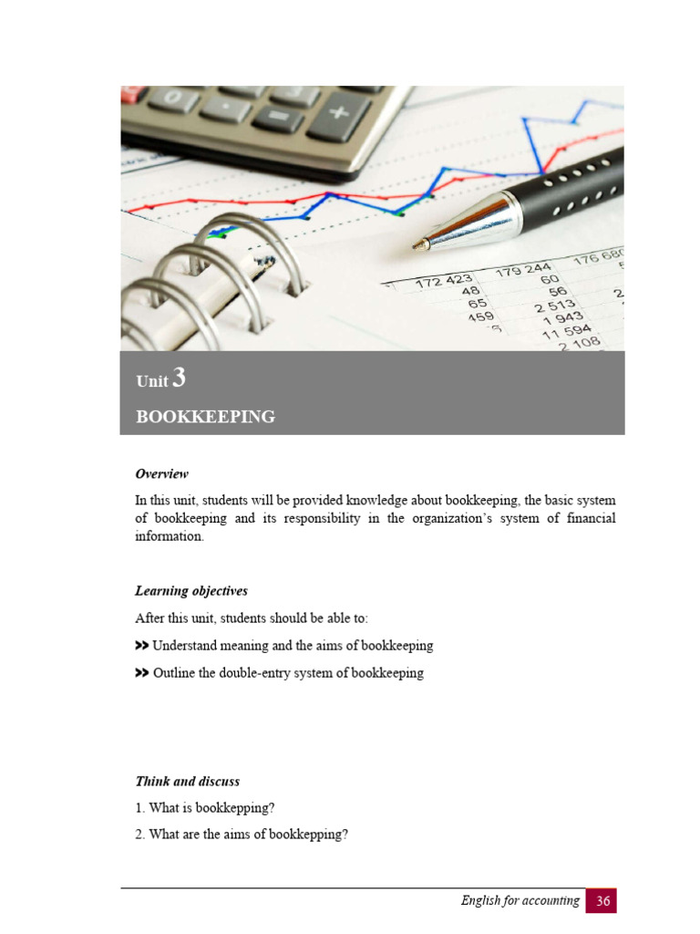 Unit 3 | PDF | Debits And Credits | Bookkeeping