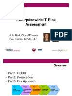 Julia Bird Enterprisewide IT Risk Assessment