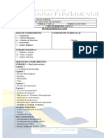 Ciências - Março - Planejamento Mensal Matutino - 4º Ano A Ef