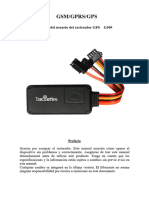 G309 Manual de Usuario