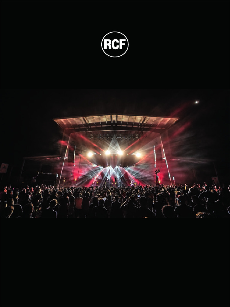 RCF Professional Audio Solutions Overview | PDF | Loudspeaker ...