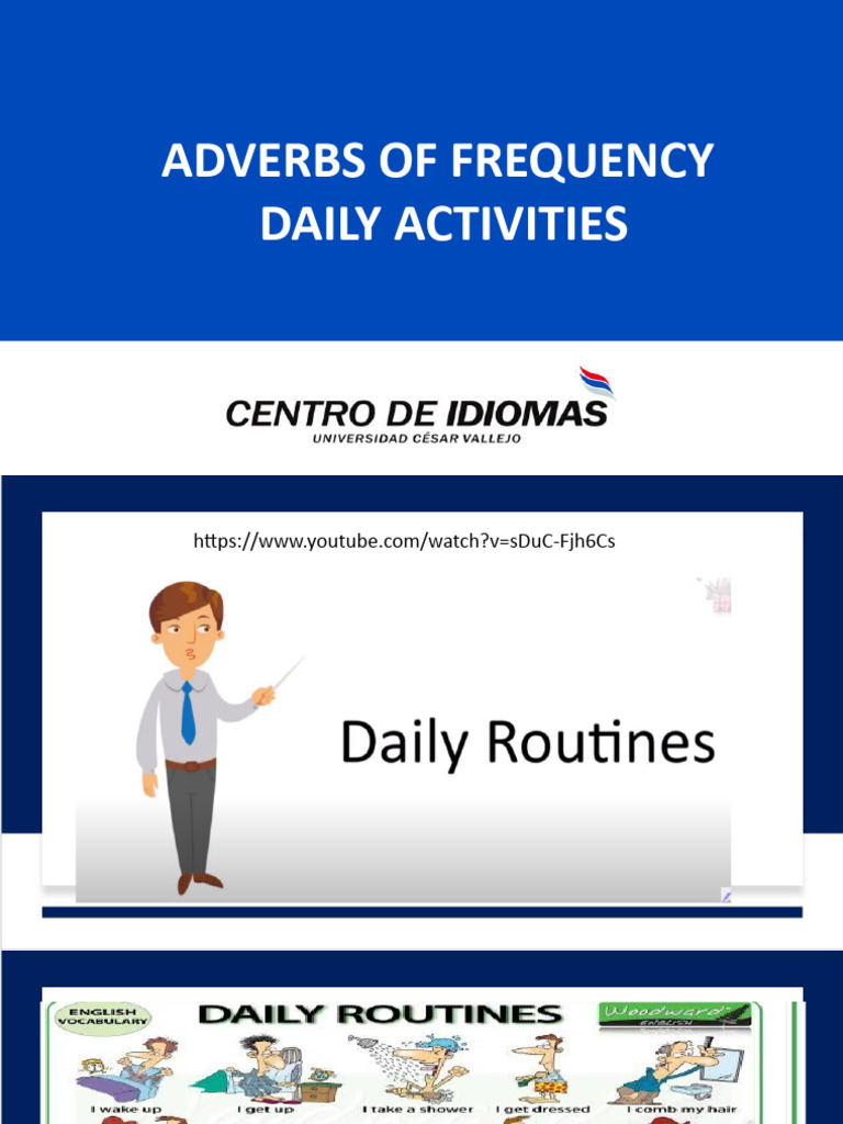 UNIT1 3dailyroutineandadverbsoffrequency | PDF