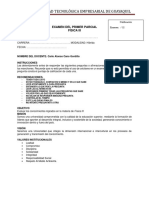 Fisica III Primer Parcial I