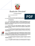 Resolucion Directoral - 000276 2023 - Jus DGJLR PDF 1 1