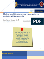 2023-I Política Comercial en Modelo de Competencia Perfecta