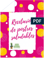 Nutrimat- Recetario postres saludables