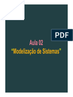 Aula 2 - Modelização de Sistemas (Aula6)