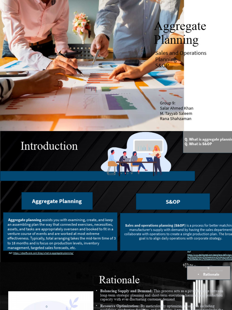 Understanding Aggregate Planning and S&OP | PDF | Operations Management ...