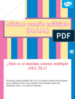 Sa M 1628590758 Powerpoint Minimo Comun Multiplo - Ver - 3