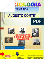 Tema #4 Augusto Comte