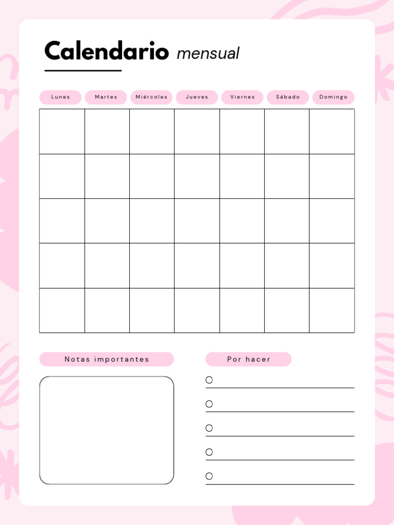 agenda-calendario-mensual-minimalista-rosa-pdf