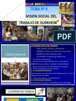 Tema #6 División Del Trabajo Social