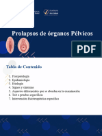 Prolapsos de Órganos Pélvicos