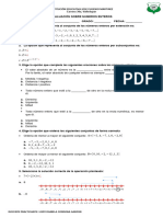 Evaluación de Números Enteros