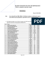  Mid-Term Examinations April 2024