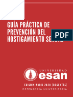 Gui A Pra Ctica de Prevencio N Del Hostigamiento Sexual