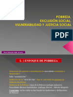 Pobreza, Exclusion Vulnerabilidad y Justicia Social