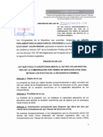 Proyecto de Ley Que Busca Autorizar El Retiro Voluntario de Hasta El 100% de La CTS