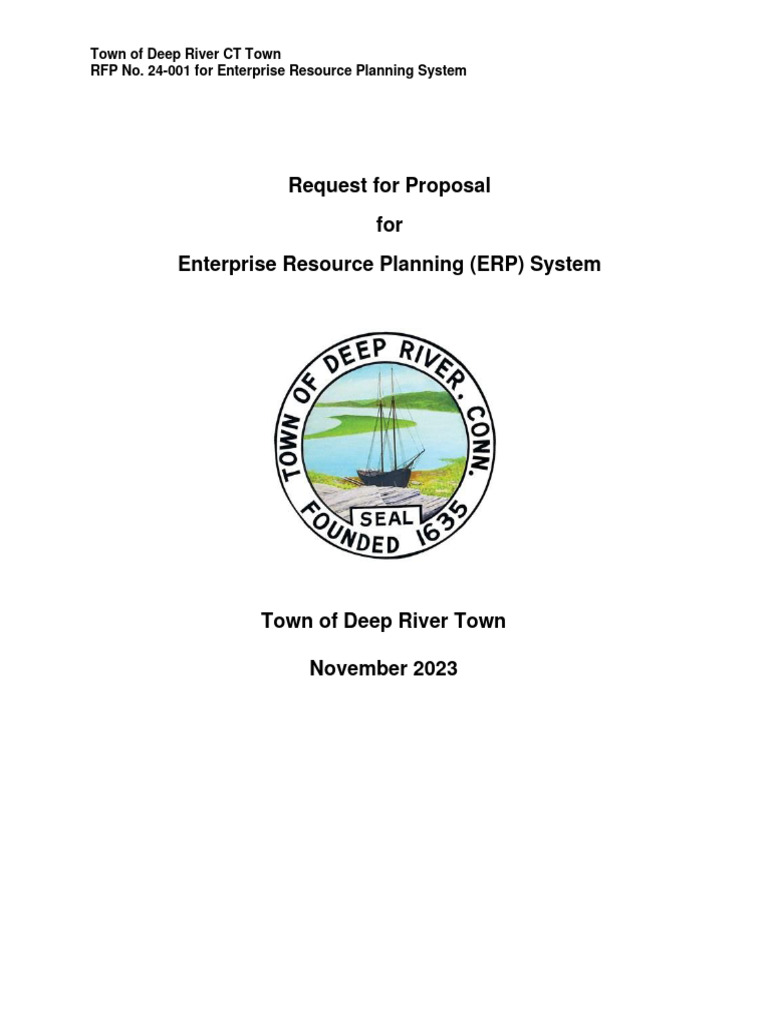 Financing Software RFP 24-001 | PDF | Request For Proposal | Enterprise ...