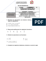 Taller Diagnóstico Matemáticas 2024