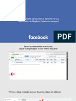 Adicionar ADM - Facebook ADS