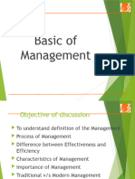 Basics of Management Functions