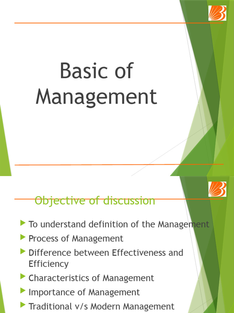 Scope Of Management Functions