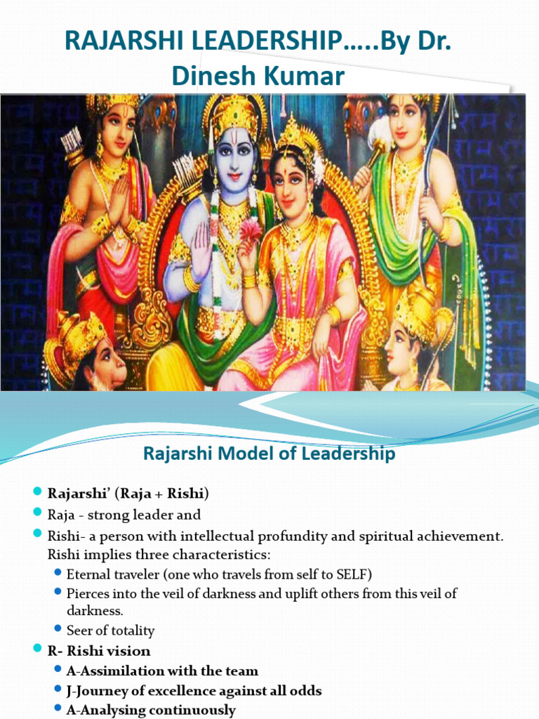 Rajarshi Leadership Principles | PDF | Leadership