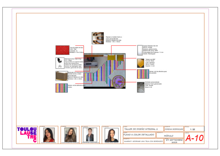 Mobiliario y Materiales de Diseño Integral | PDF | Textiles