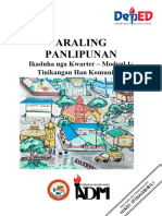 AP2 Q2 M1 Tinikangaan Han Komunidad