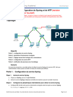 10.2.3.5 Packet Tracer - Configuring Syslog and NTP Instructions - ILM