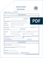 Ficha de Cliente Institucional