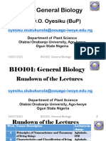 Bio101-General Biology-I 2021