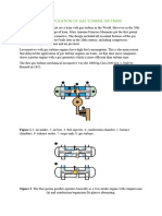 Appli̇cati̇on of Gas Turbi̇ne On Trai̇n