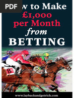 Make 1k Per Month From Betting