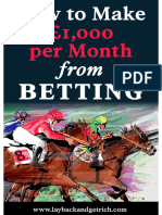 Make 1k Per Month From Betting