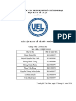 BÀI TẬP VĨ MÔ LMS