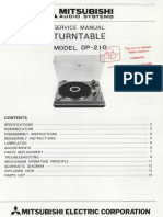 MITSUBISHI - DP 210 - Service Manual - Pages 15