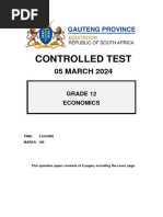 Grade 12 Controlled Test 1 2024