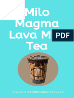 Milo Magma Lava Milk Tea