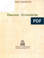 Discursos Universitarios