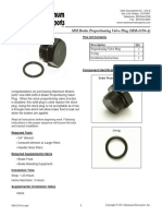 MM Brake Proportioning Valve Plug (MM-2450-A) : This Kit Contains Description Qty