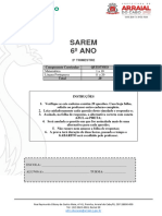 Sarem 6º Ano PORT E MAT 2° Trim