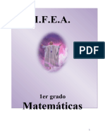 GUIA PARA LA INTEGRACION FE Y ENSEÑANZA PARA Primer Grado Matemática