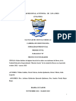 Malos Habitos de Higiene Oral en Niñoscon Sindrome de Down de La Unidad Educativa Especializada Beatriz Jarrin