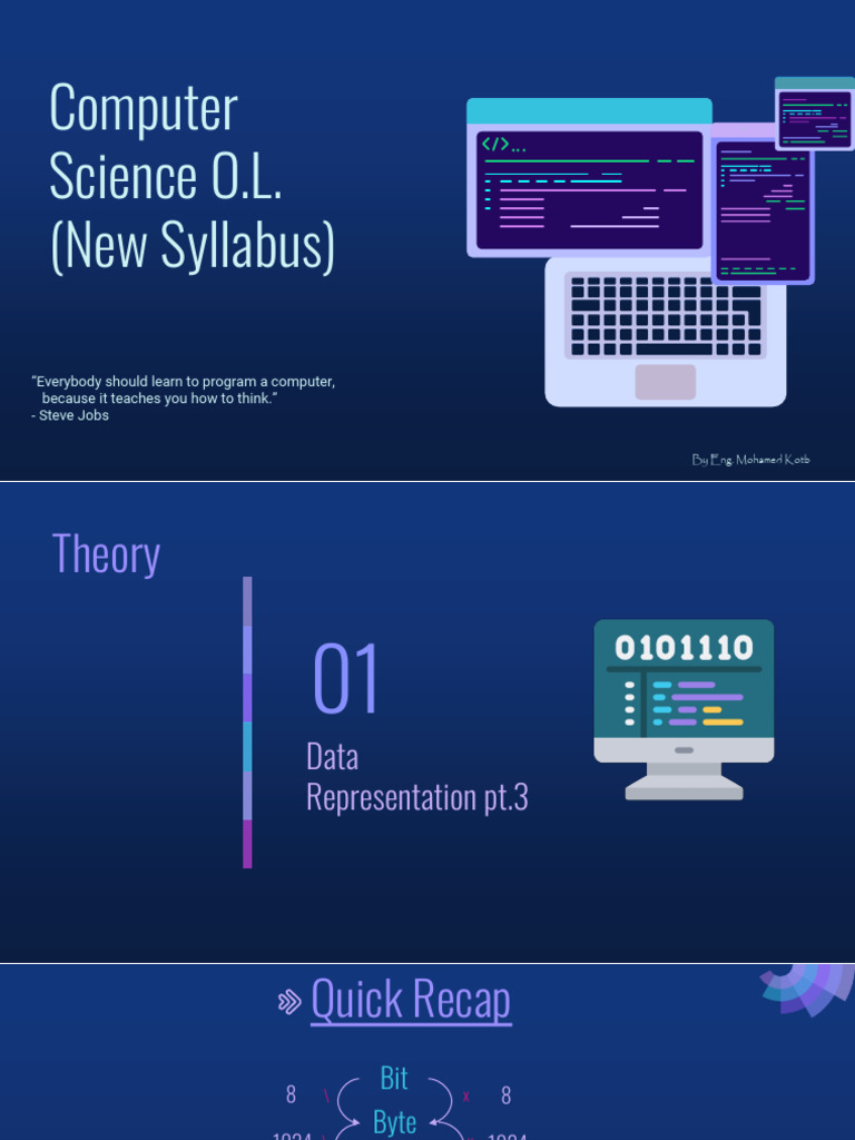 Data Representation in Computer Science | PDF | Image Resolution | Byte