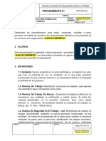 PRC-SST-022 Procedimiento para Permisos de Trabajo