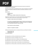 Cuestionario HAQ para Artritis Reumatoide | PDF